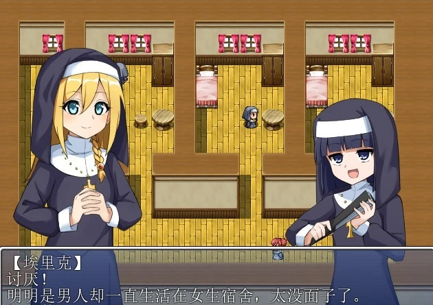 【PC/2D/日系RPG/汉化】我才不会输给银教团体呢!精翻完结版+CG【战斗H/100M】